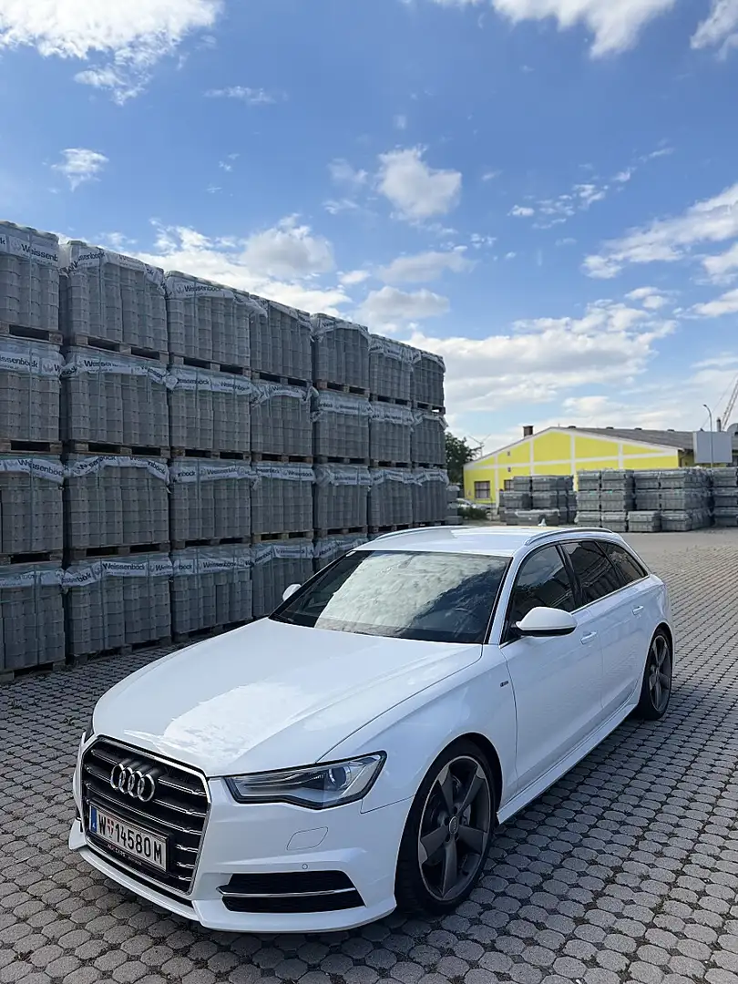 Audi A6 Avant 3,0 TDI clean Diesel Quattro Sport S-tronic Weiß - 1
