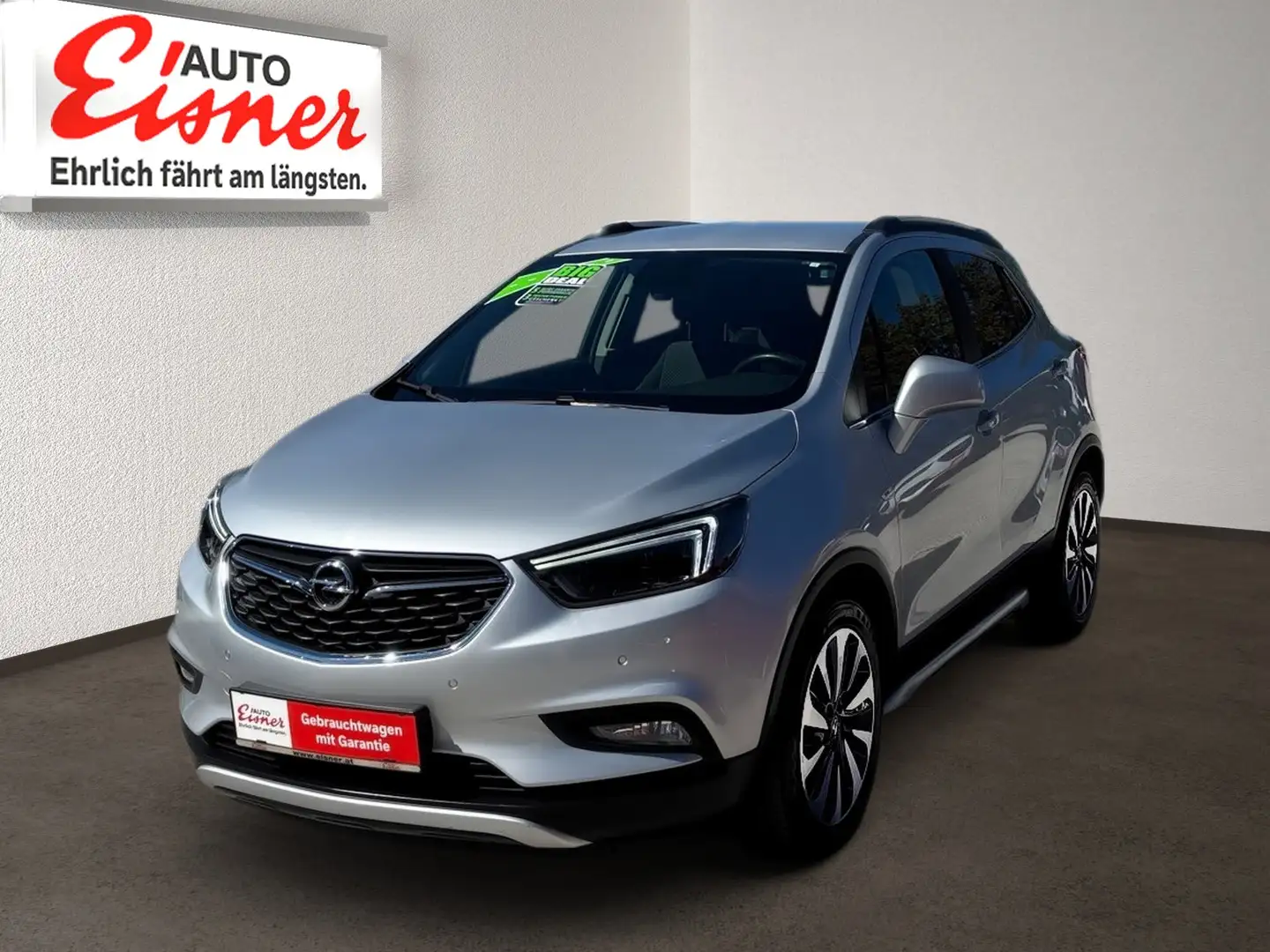 Opel Mokka X 1.6 CDTI 4x4 Innovation Kam. LM Navi PDC Silber - 2