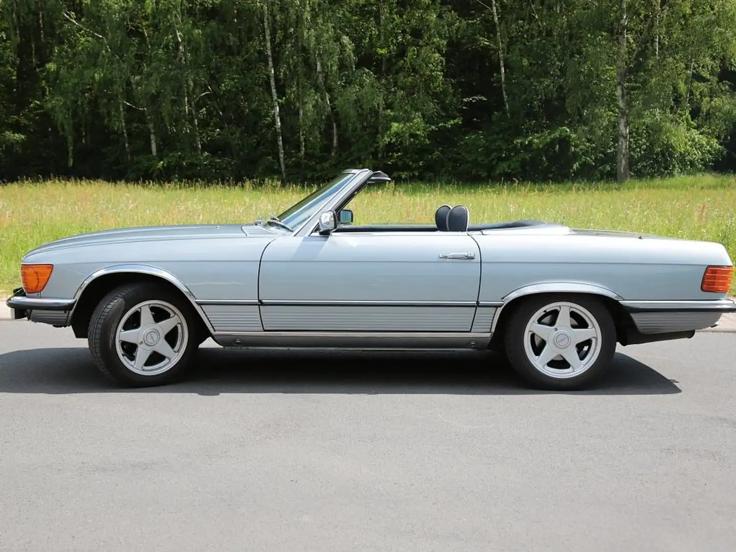 Mercedes-Benz SL 280 Mercedes SL R 107 Bj. 1980 Bleu - 1