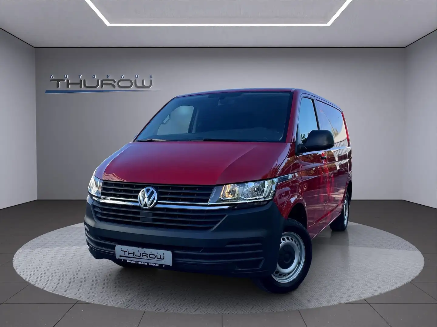 Volkswagen T6 Transporter T6.1 Transporter 2.0 TDI Kasten KR 4Motion ACC Rot - 1