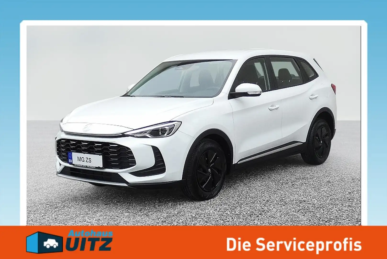 MG ZS Hybrid+ Select AUT+Navi+RKam+Klima+PDC Weiß - 1