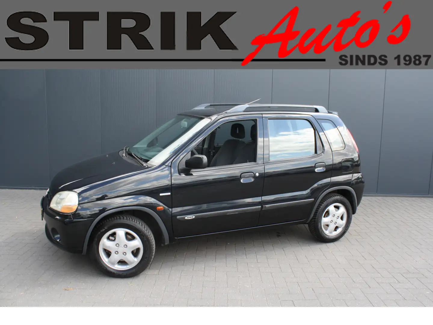 Suzuki Ignis 1.3-16V S-Limited - AIRCO Zwart - 1