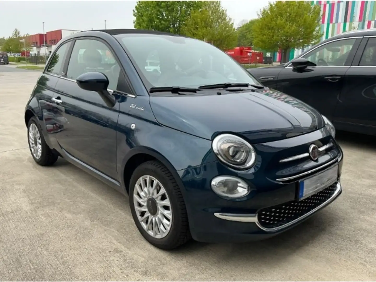 Fiat 500C DolceVita 1.0 Mild Hybrid EU6d Android Apple CarPl Bleu - 2