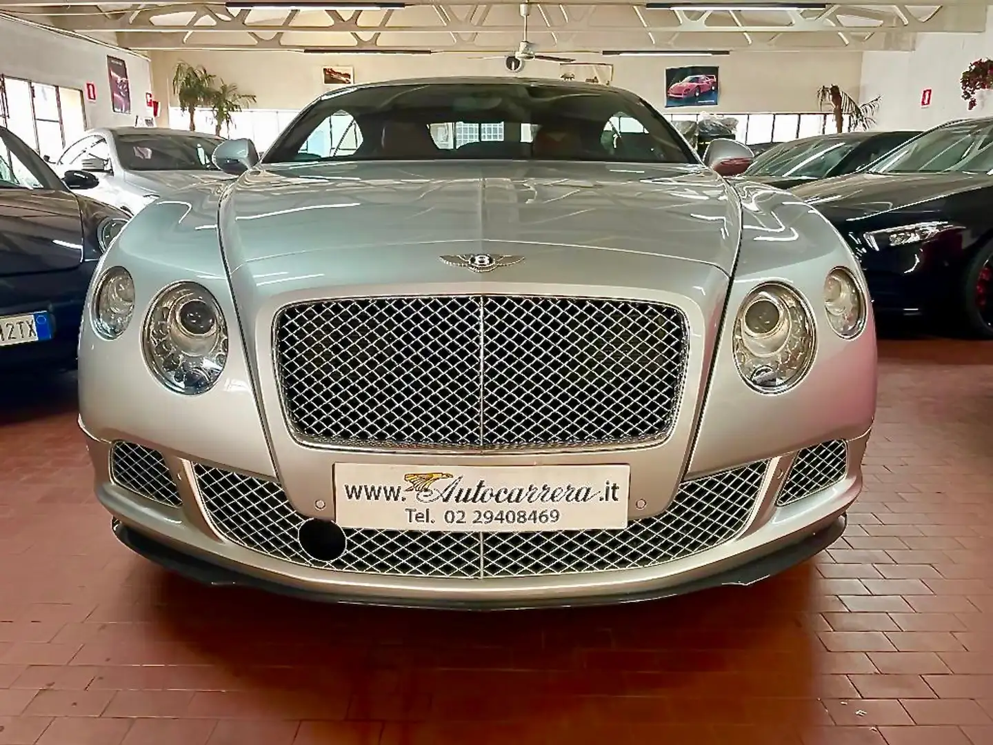 Bentley Continental GT GT 6.0 V12 575cv IVA ESPOSTA Argento - 2