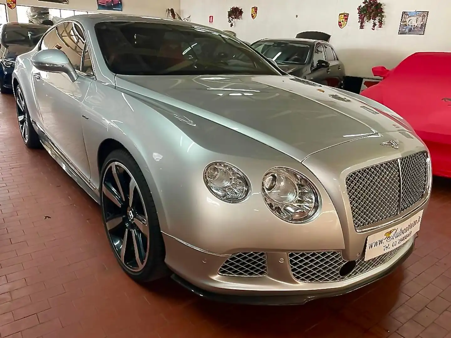 Bentley Continental GT GT 6.0 V12 575cv IVA ESPOSTA Argento - 1