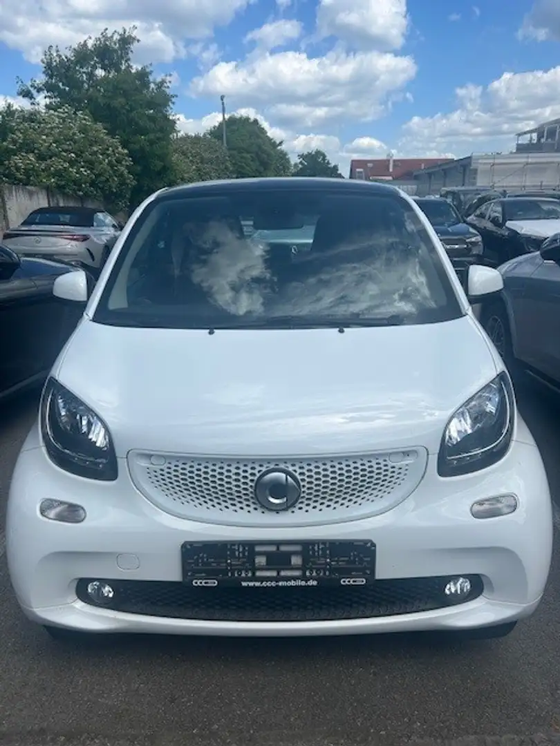 smart forTwo 66 kW turbo Klima/SHZ/Navi/PDC Fehér - 1