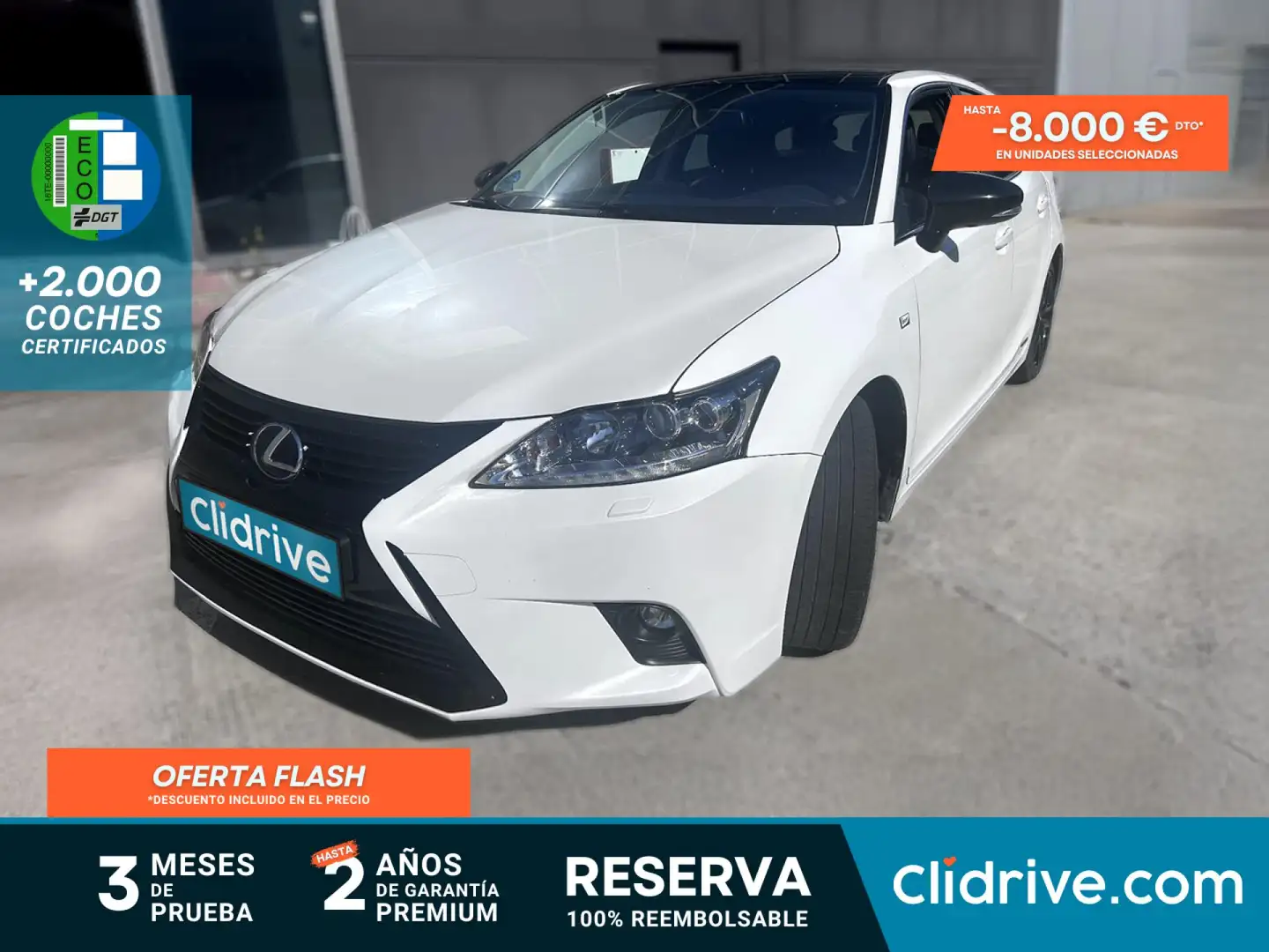 Lexus CT 200h Sport Edition Beyaz - 1