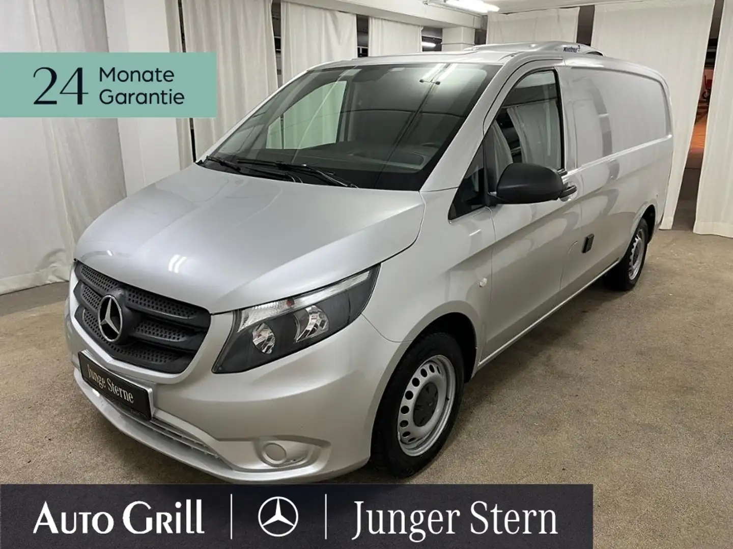 Mercedes-Benz Vito 116 CDI Kühlkasten 7Gtr SHz Klima FahrStand Silber - 2