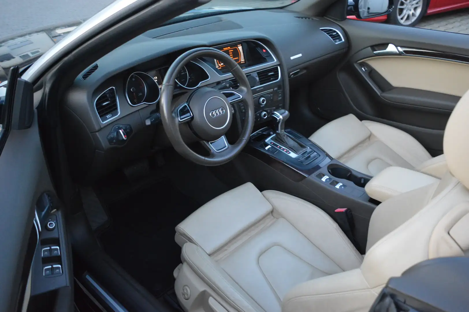 Audi A5 A5 Cabrio 1.8 TFSI*Automatik*XENON*PTS*SHZ*TÜV* Schwarz - 2