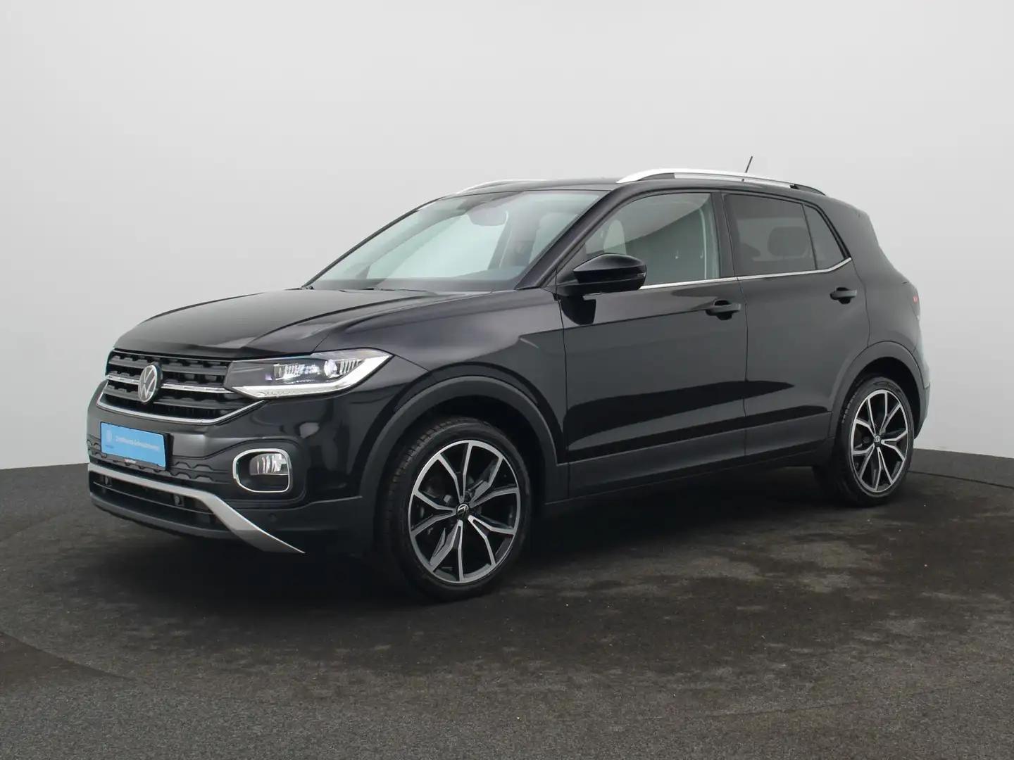 Volkswagen T-Cross Style 1.0 TSI DSG / LED, ACC, AHK, RFK Schwarz - 2