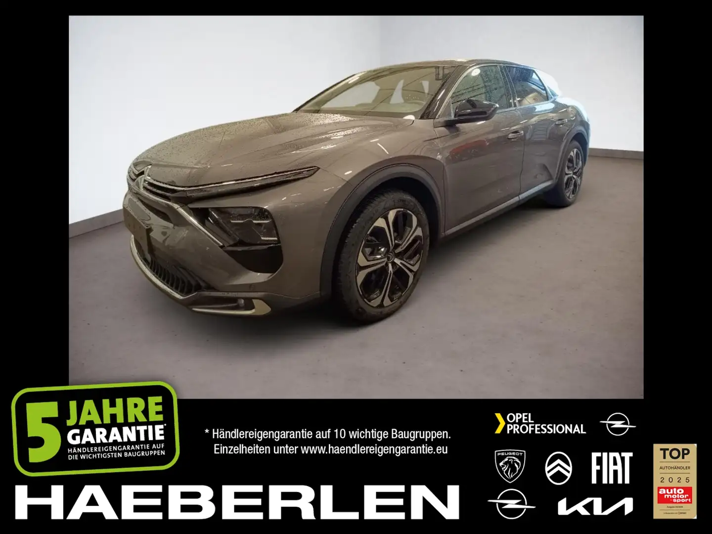 Citroen C5 X 1.2 PureTech 130 Plus LED+Navi+2xKlima+Kam. Grijs - 1