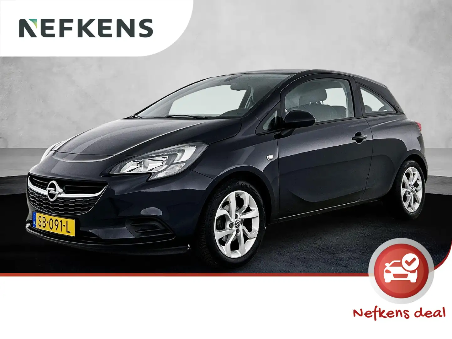 Opel Corsa 1.4 Online Edition 90pk | Navigatie via Apple Carp Blauw - 1