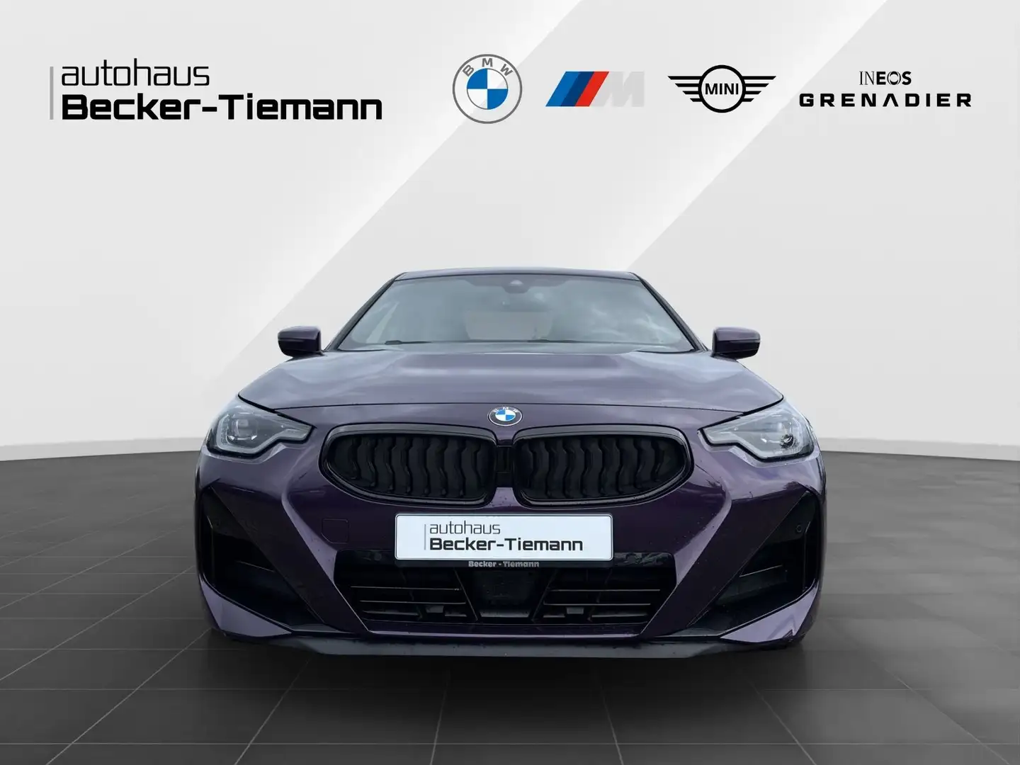 BMW 220 d Coupé M Sport Pro/LivePro/Head-Up/CarPlay/Drivin Mauve - 2