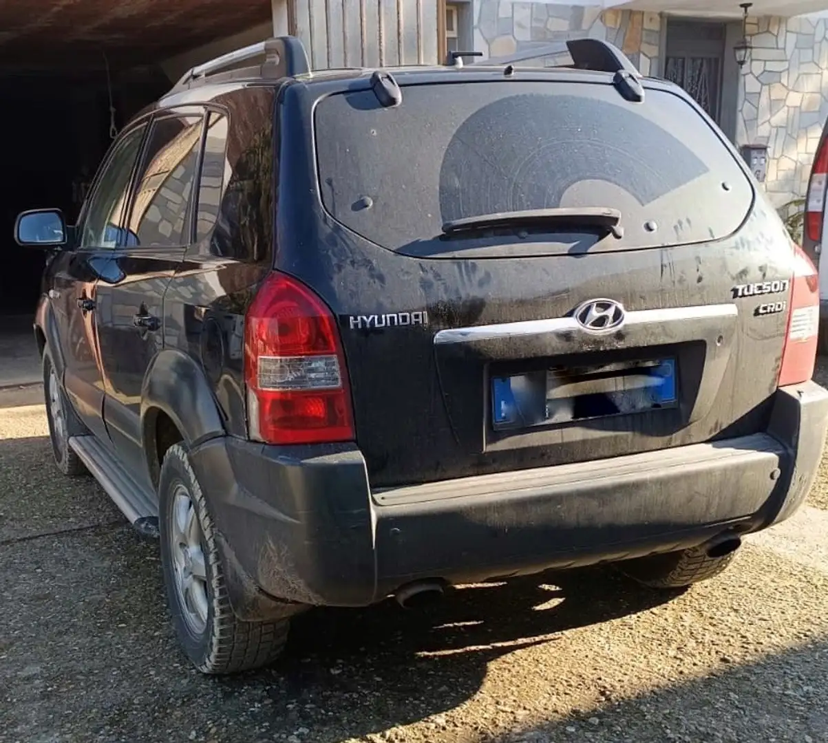 Hyundai TUCSON Tucson I 2004 2.0 crdi Dynamic 5p Negro - 2