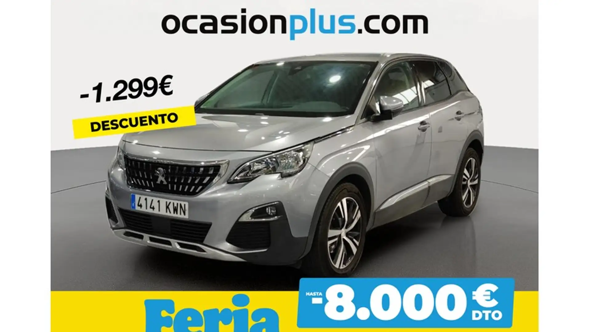 Peugeot 3008 1.2 PureTech S&S Allure 130 Grigio - 1
