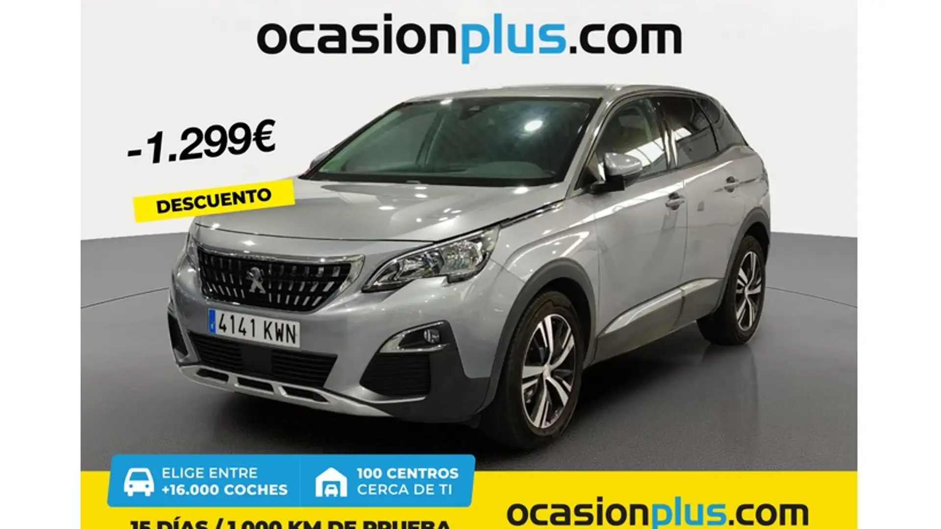 Peugeot 3008 1.2 PureTech S&S Allure 130 Gris - 1