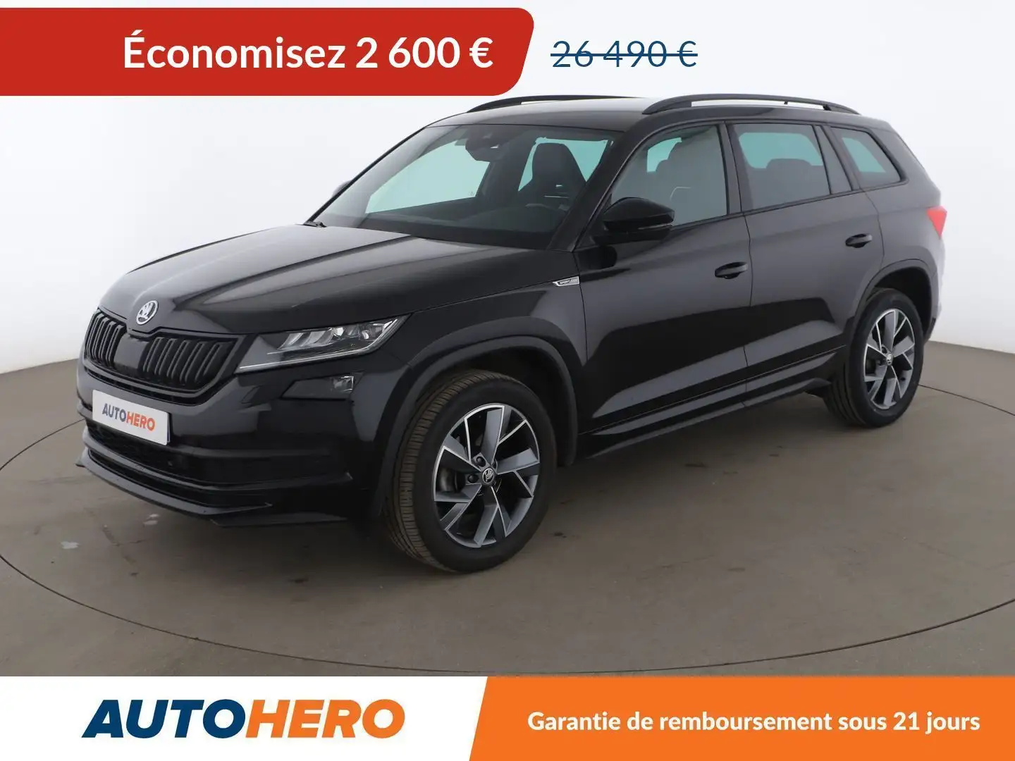 Skoda Kodiaq 1.5 TSI ACT Sportline DSG7 Noir - 1