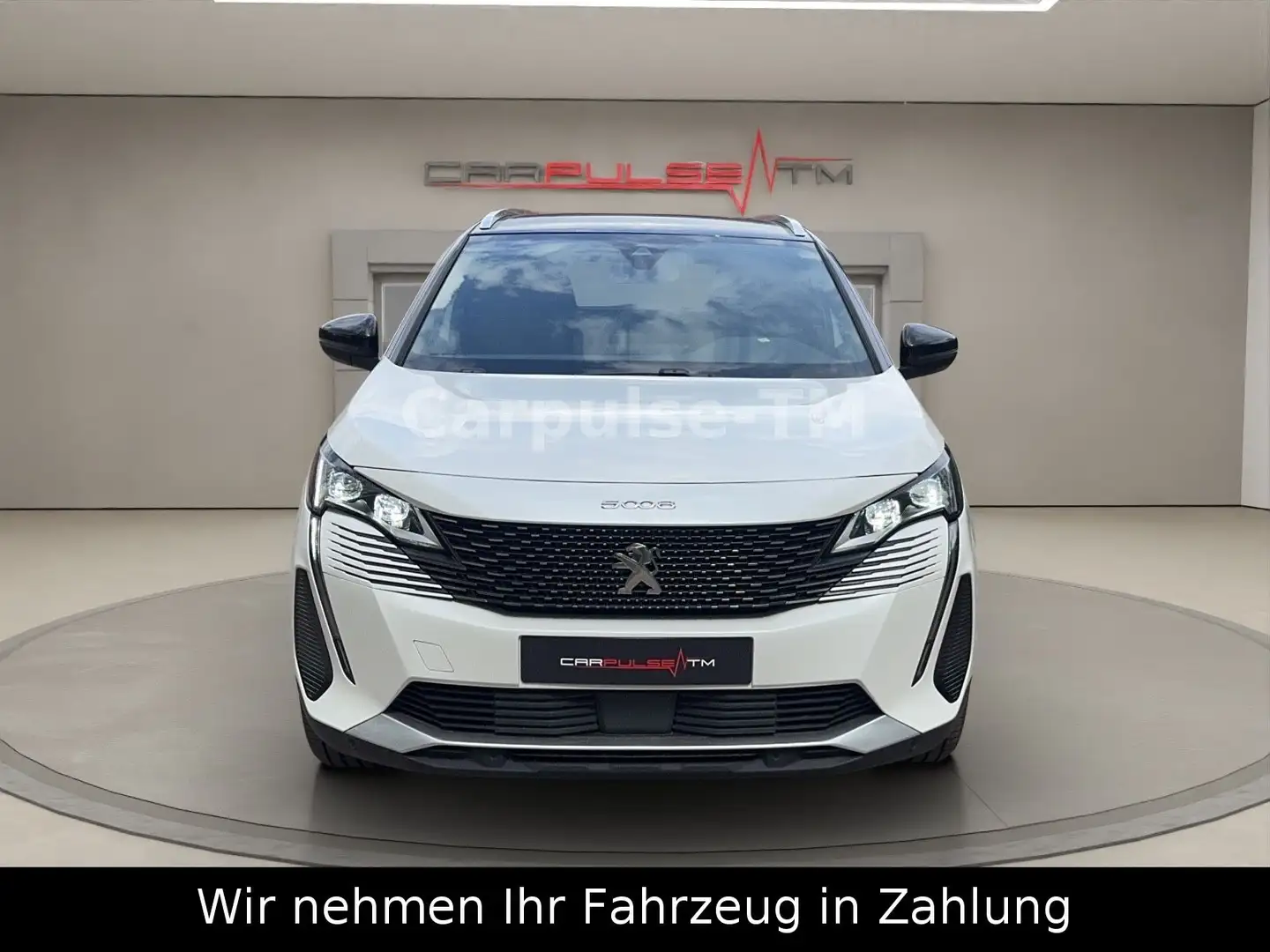 Peugeot 5008 GT PURETECH 130-Automatik- 7 Sitzer-TÜV NEU Weiß - 2