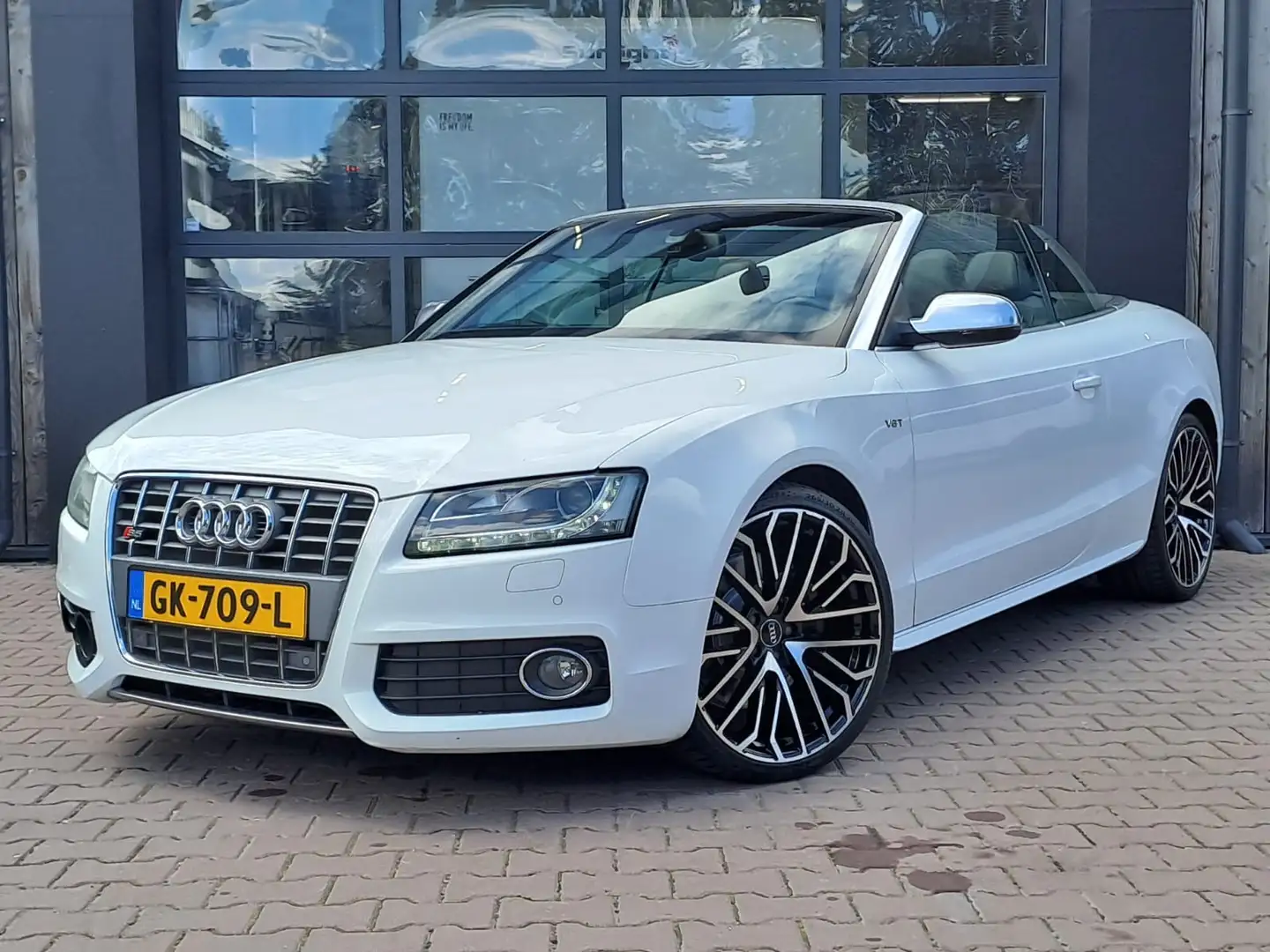 Audi S5 Cabriolet 3.0 TFSI S5 quattro 333PK Automaat | ACC Wit - 1