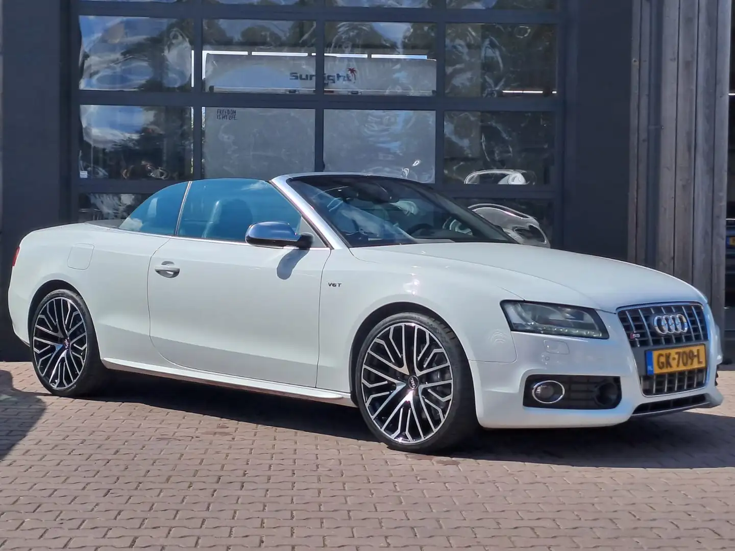 Audi S5 Cabriolet 3.0 TFSI S5 quattro 333PK Automaat | ACC Wit - 2