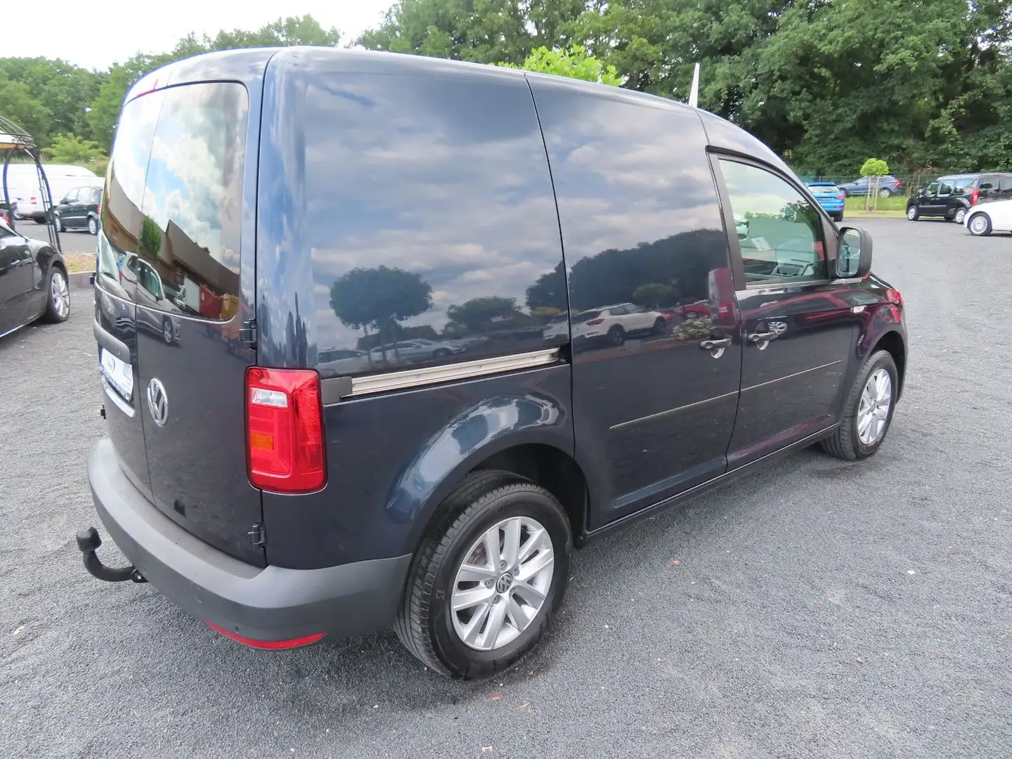 Volkswagen Caddy 2,0TDI Kasten EcoProfi  Klima Tempomat AHK Blau - 2