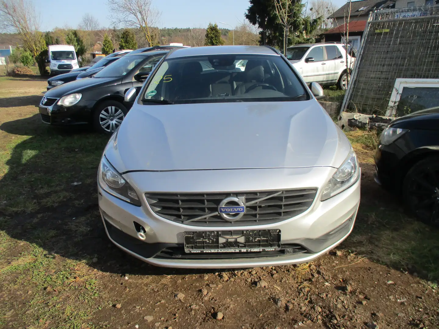Volvo V60 Linje Business-Alu-Klima-Euro-6- Grau - 2
