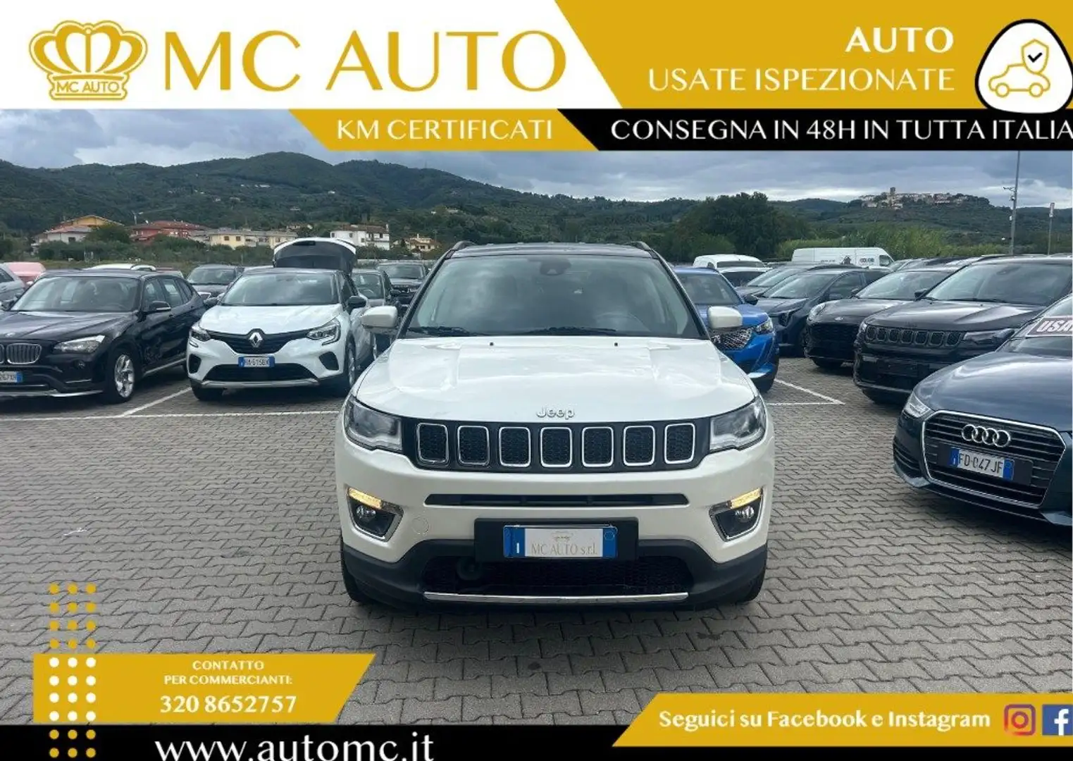 Jeep Compass 2.0 Multijet II aut. 4WD Opening Edition Blanc - 2