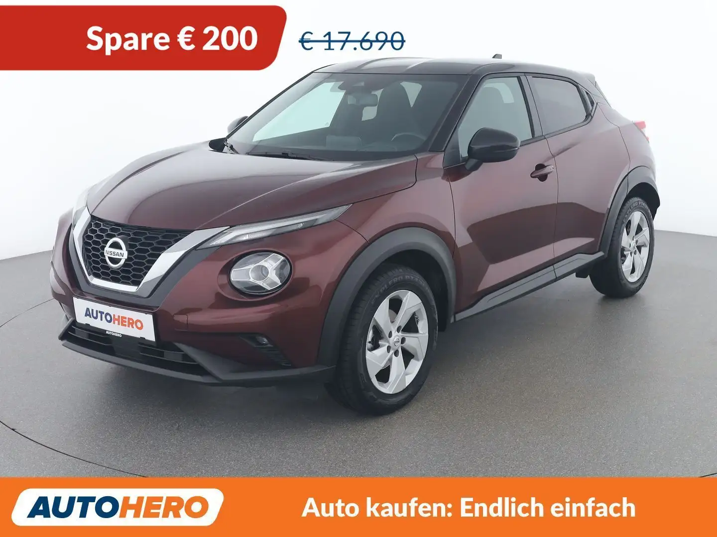 Nissan Juke 1.0 DIG-T N-Connecta Rot - 1