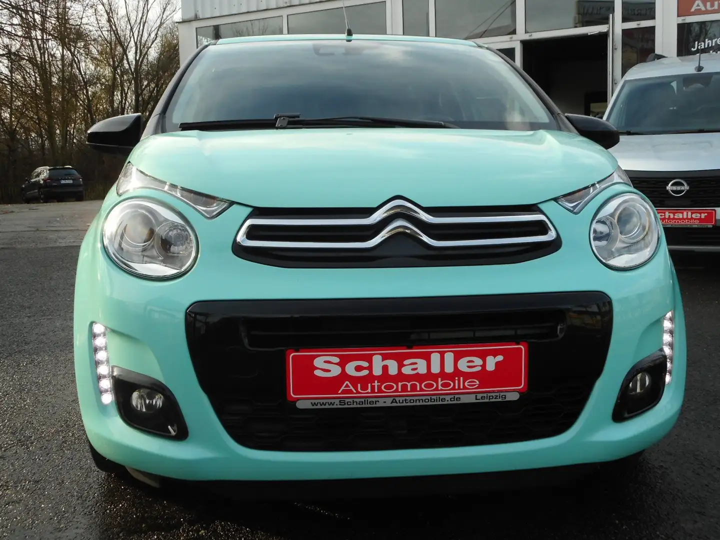 Citroen C1 el. Faltschiebedach, Leder, Sitzheizung, Kamera! Grün - 2