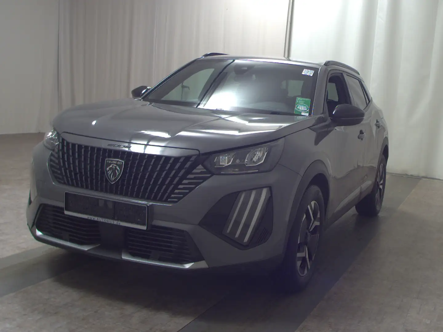 Peugeot 2008 1.2 PureTech Allure Navi LED T-Leder DAB Grau - 2