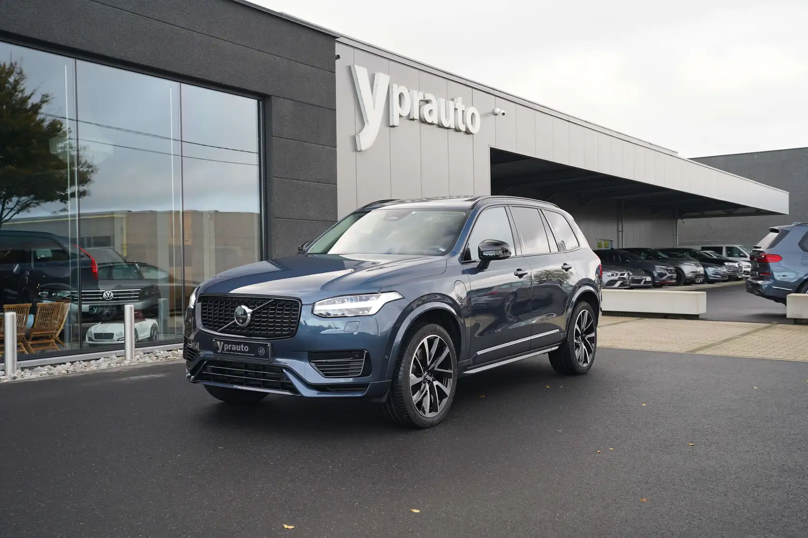 Volvo XC90 XC90 T8 AWD Recharge Leder Panodak Trekhaak 7zitpl Bleu - 1