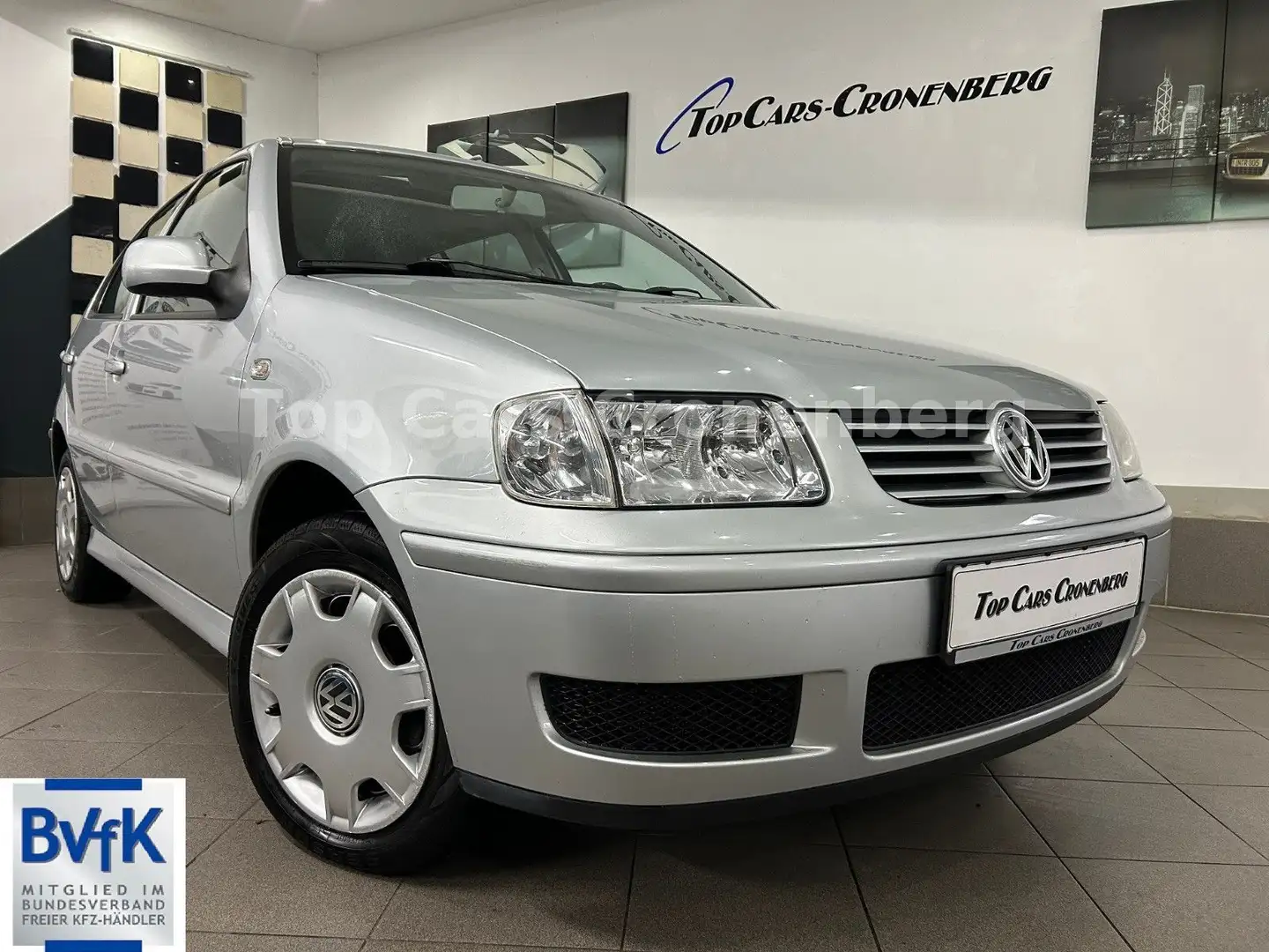 Volkswagen Polo 1.4 Edition*1.Hand*Schiebedach*Klimaauto.* Silber - 1