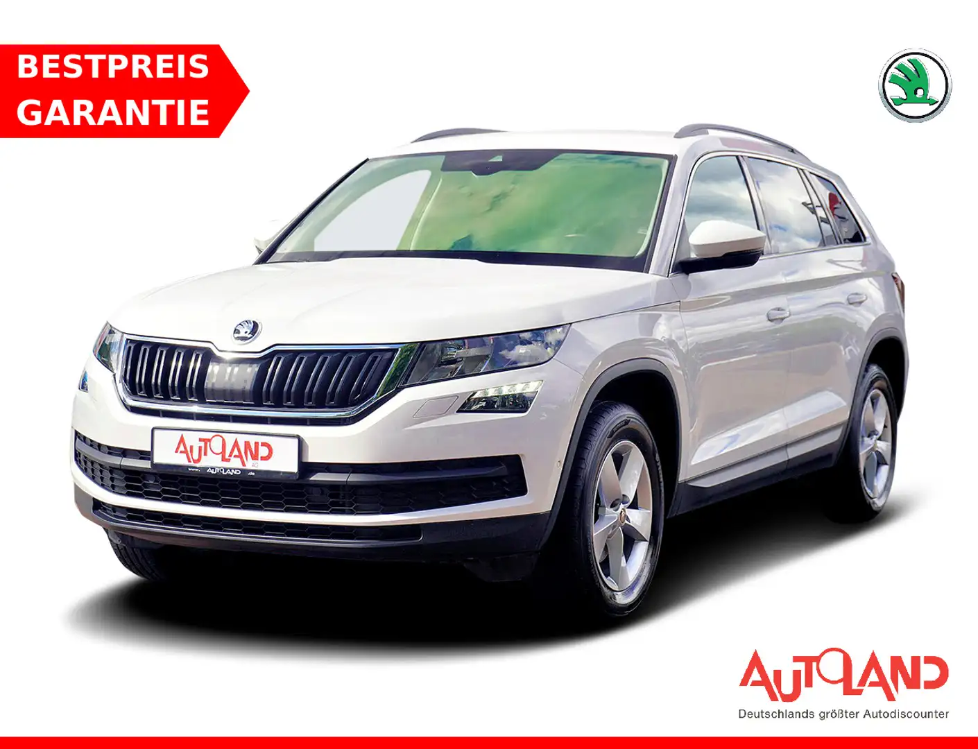 Skoda Kodiaq 1.5 TSI Ambition Navi Sitzheizung AHK ACC Bianco - 1