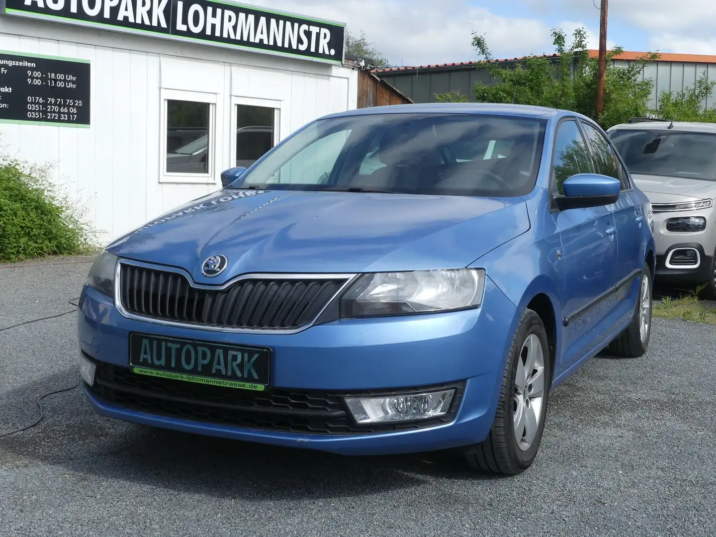 Skoda Rapid/Spaceback Ambition*Klima*Nr.30 Blauw - 1