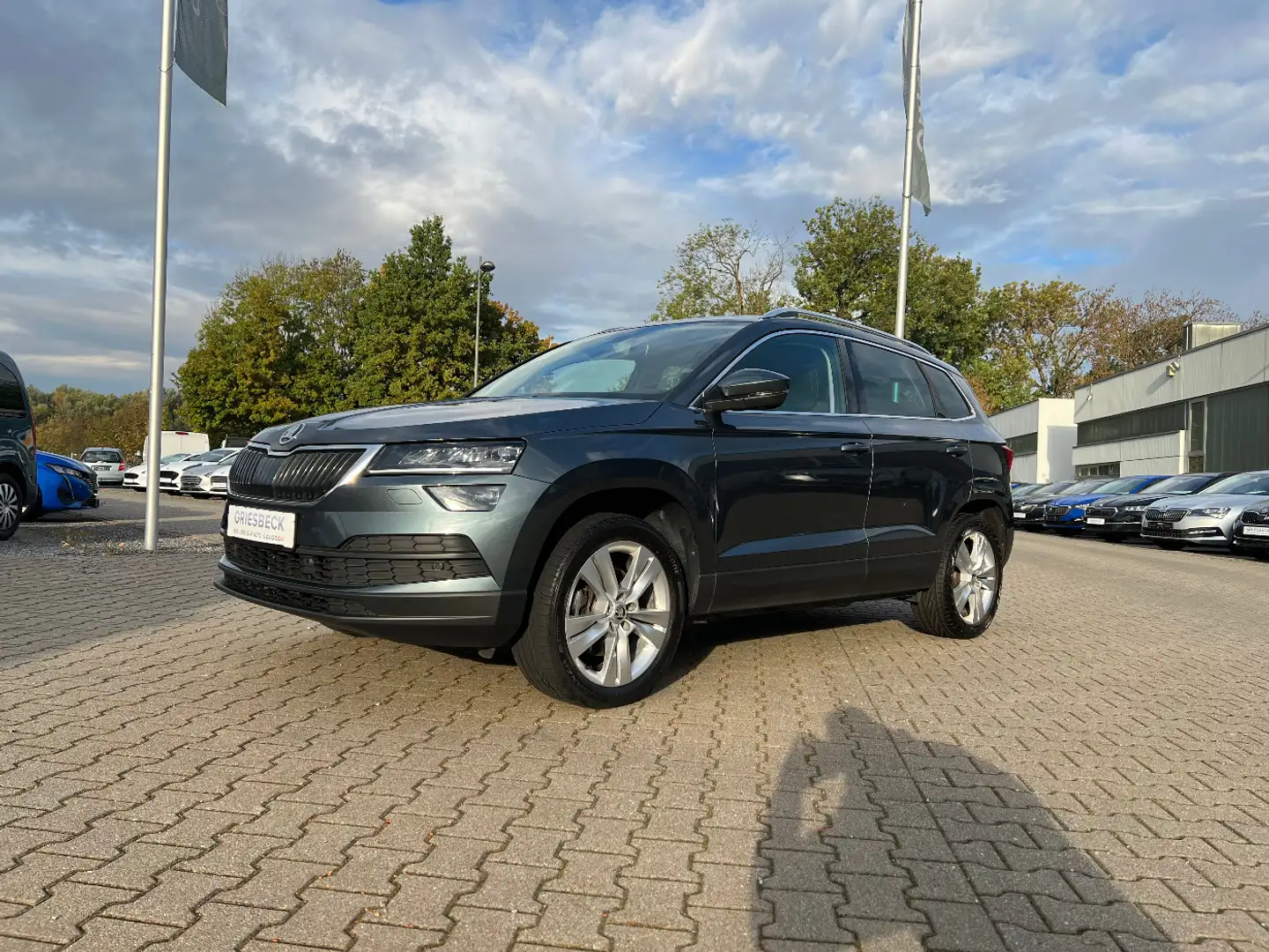 Skoda Karoq 2.0 TDI Style *LED Navi Kamera Sitzh.* Grau - 1