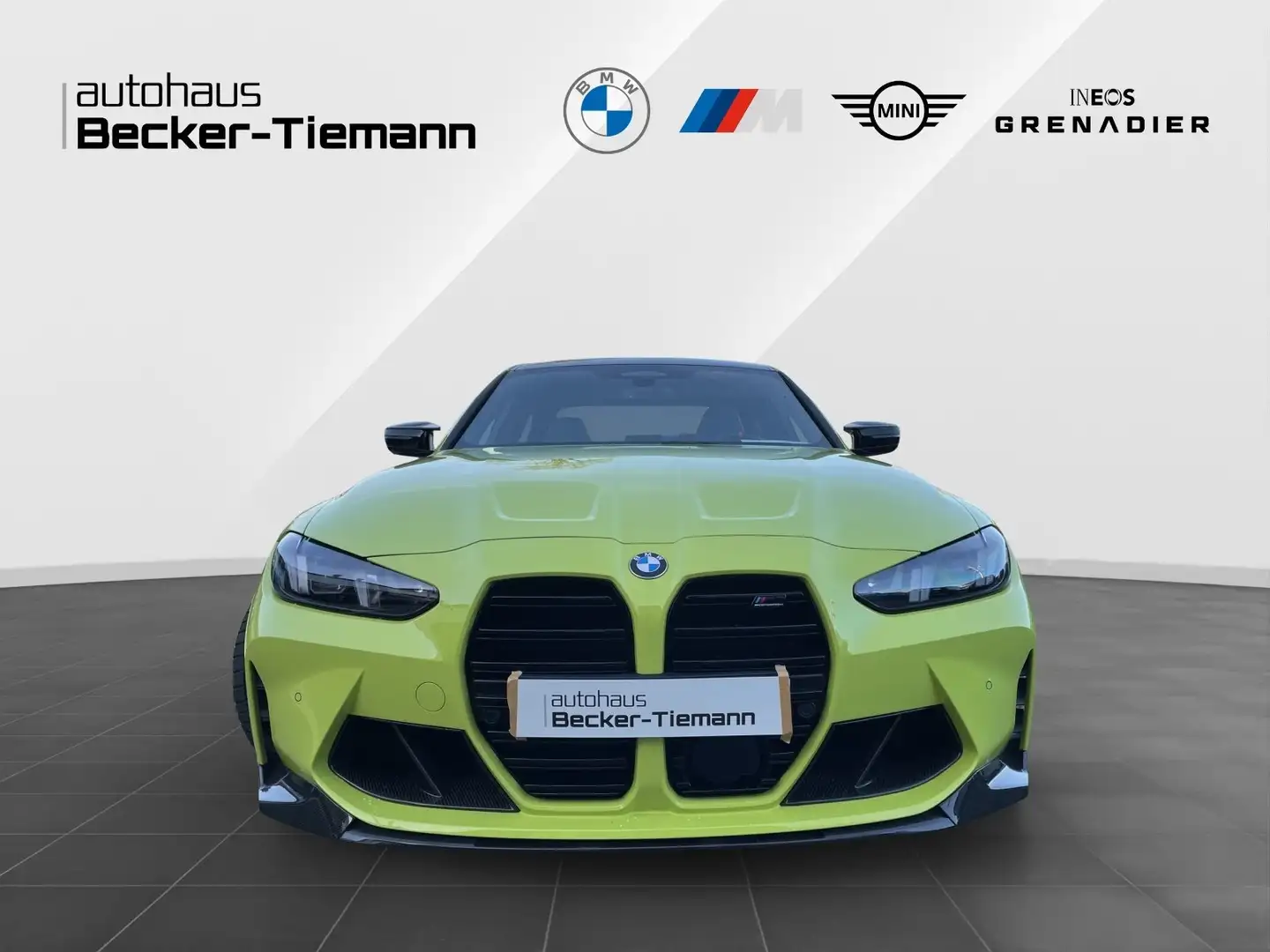 BMW M3 Competition  M xDrive Limousine*M PERFORMANCE*CARB Gelb - 2