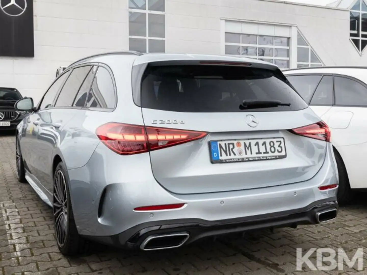 Mercedes-Benz C 200 C 200 d T AMG°ADV+°MEMO°360°DIGI°NIGHT°AHK°LM19° Silber - 2