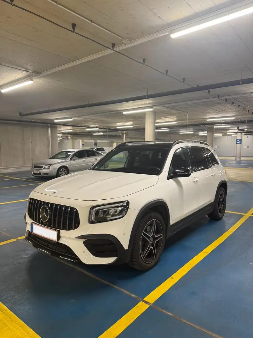 Mercedes-Benz GLB 220 220d 4MATIC Aut. AMG Line Anhängerkupplung Weiß - 1