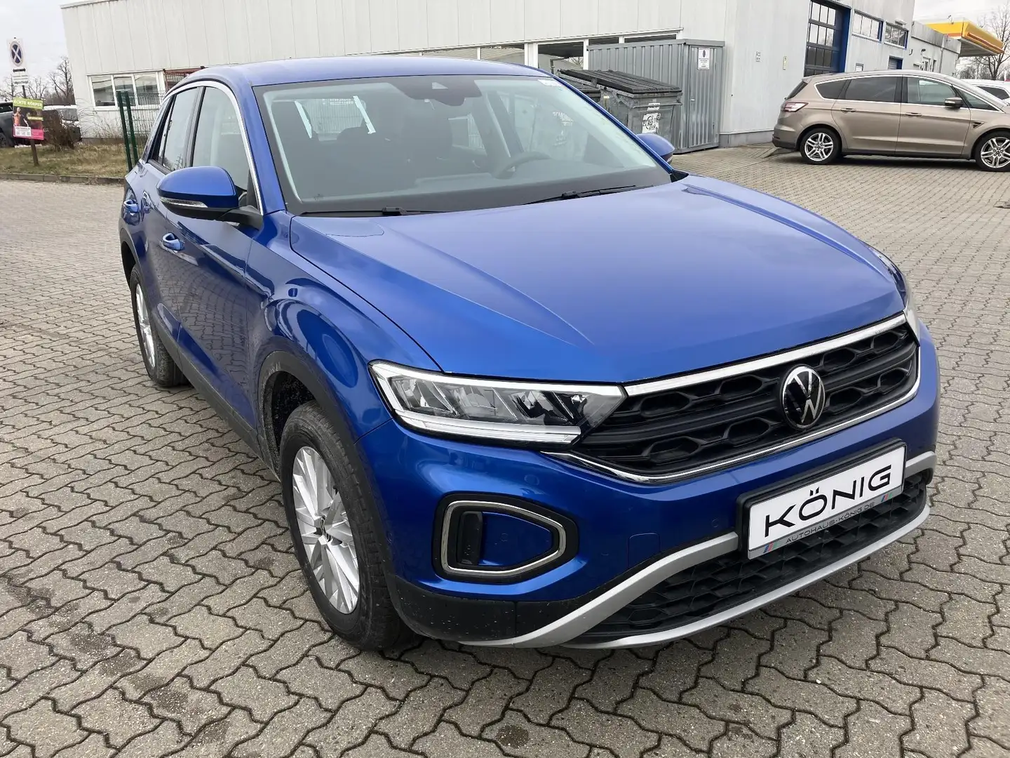 Volkswagen T-Roc 1.0 TSI Klima PDC Parklenkassistent LED Bleu - 2