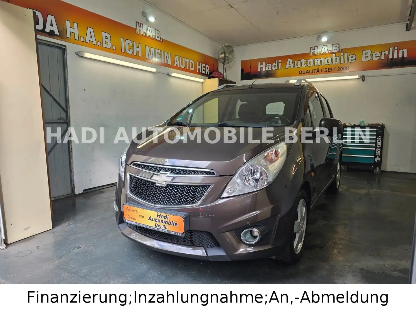 Chevrolet Spark LT 1.2/KLIMA/2.HAND/TÜV Braun - 1