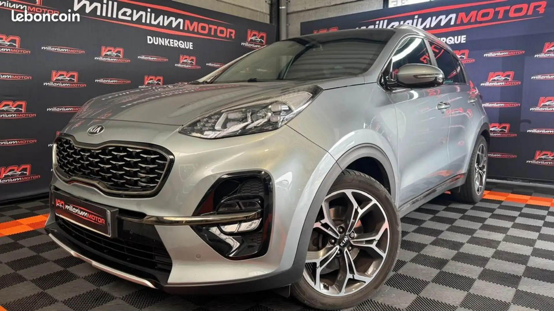 Kia Sportage gt line premium 1.6 crdi 136 cv garantie 6 mois Gris - 1