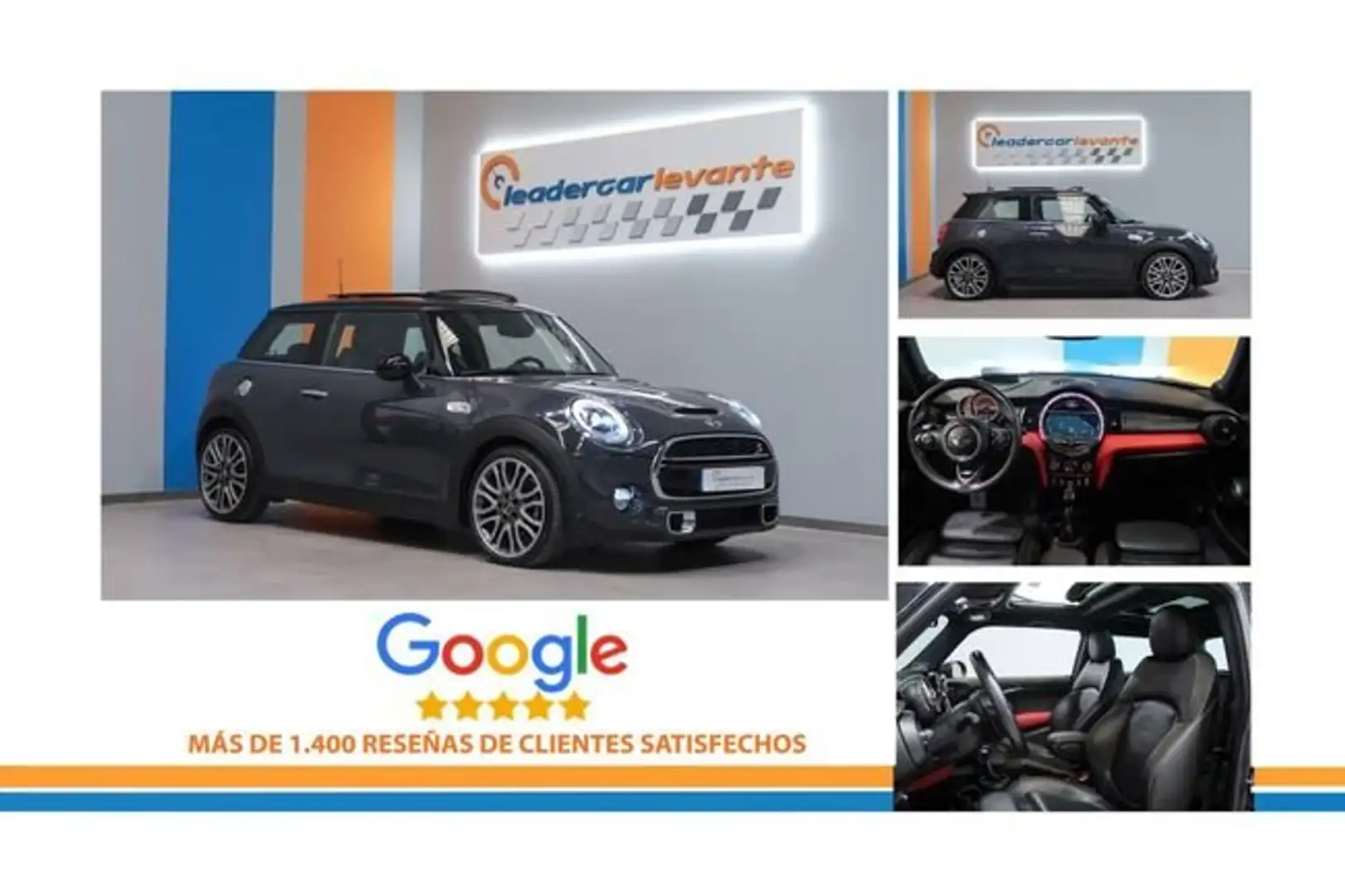 MINI Cooper S 192CV AUTO Gris - 2