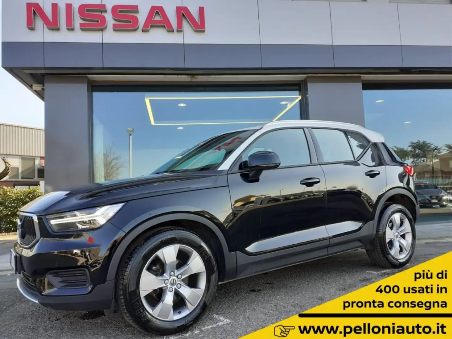 Volvo XC40 D3 Geartronic BI-COLOR KM CERTIFIC-GARANZIA-1°PROP Negro - 1