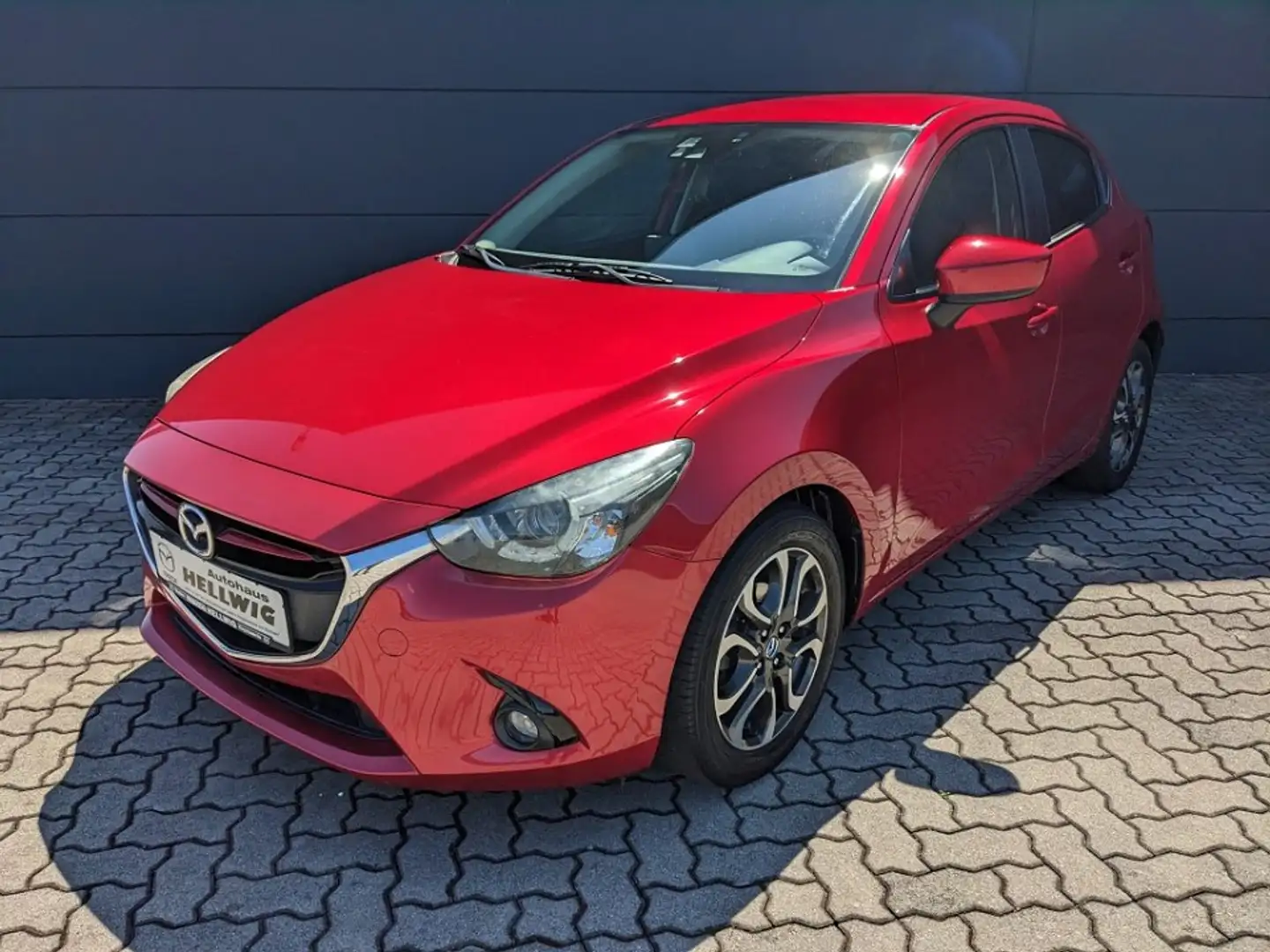 Mazda 2 SKYACTIV-G 90 Sports-Line Navi PDC Tempomat Rouge - 2