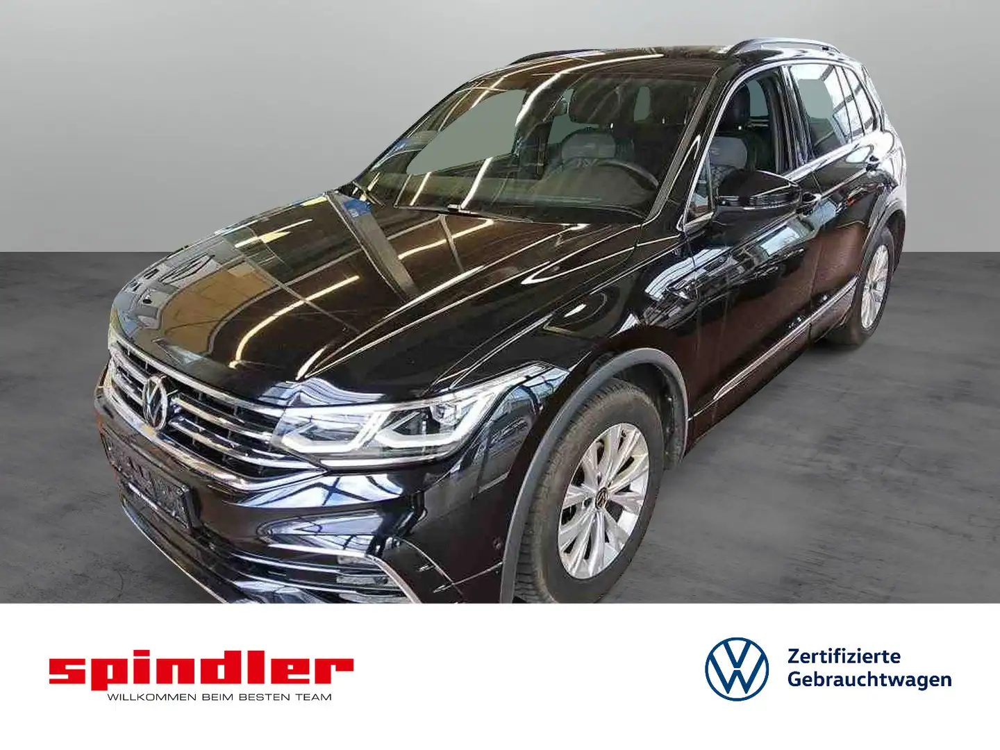 Volkswagen Tiguan R-Line 2.0TDI DSG/ Navi, Matrix, ParkAssi Schwarz - 1