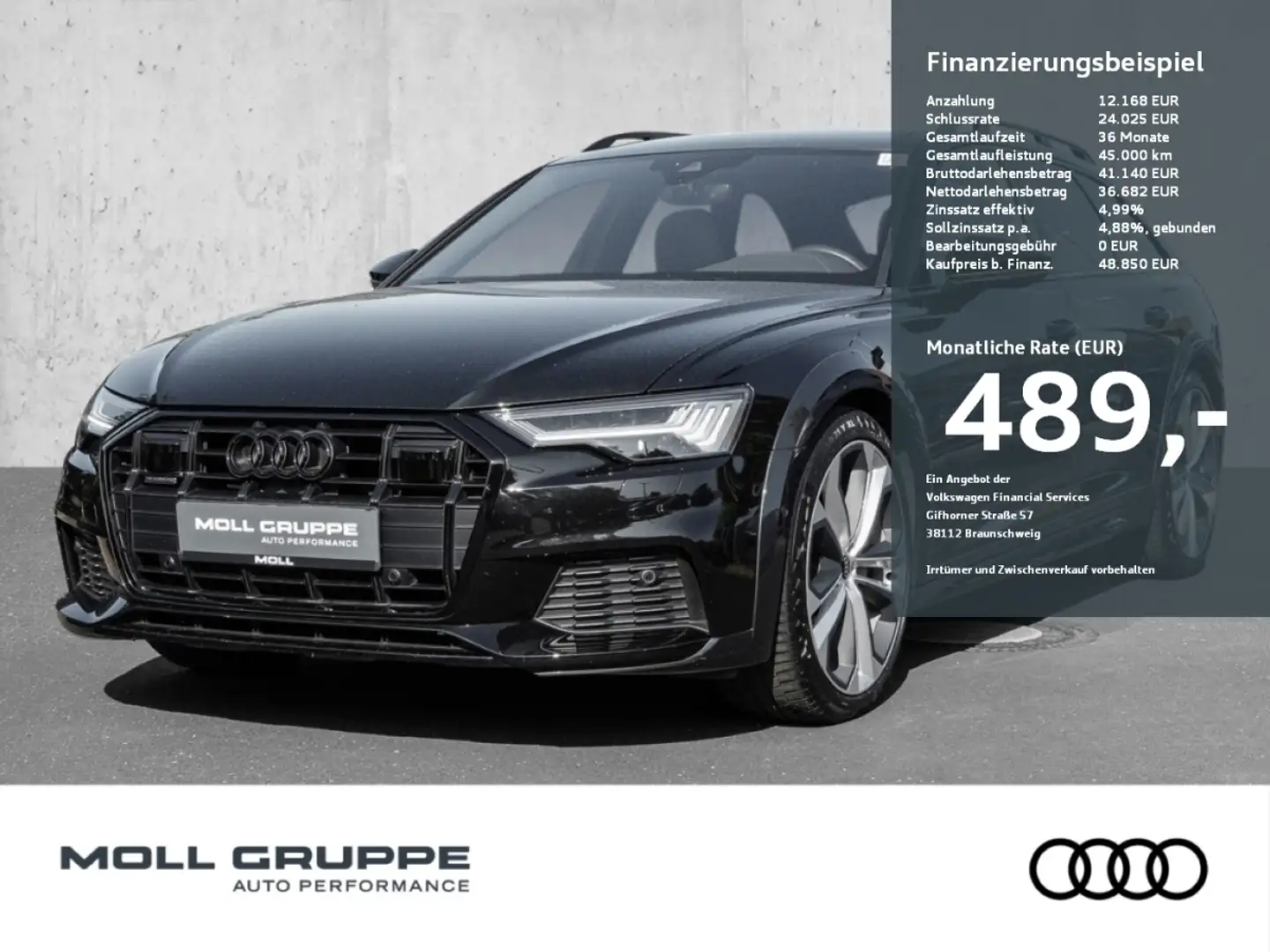 Audi A6 allroad quattro 55 TDI 253(344)  tiptronic Pano LED el.Sit Schwarz - 1
