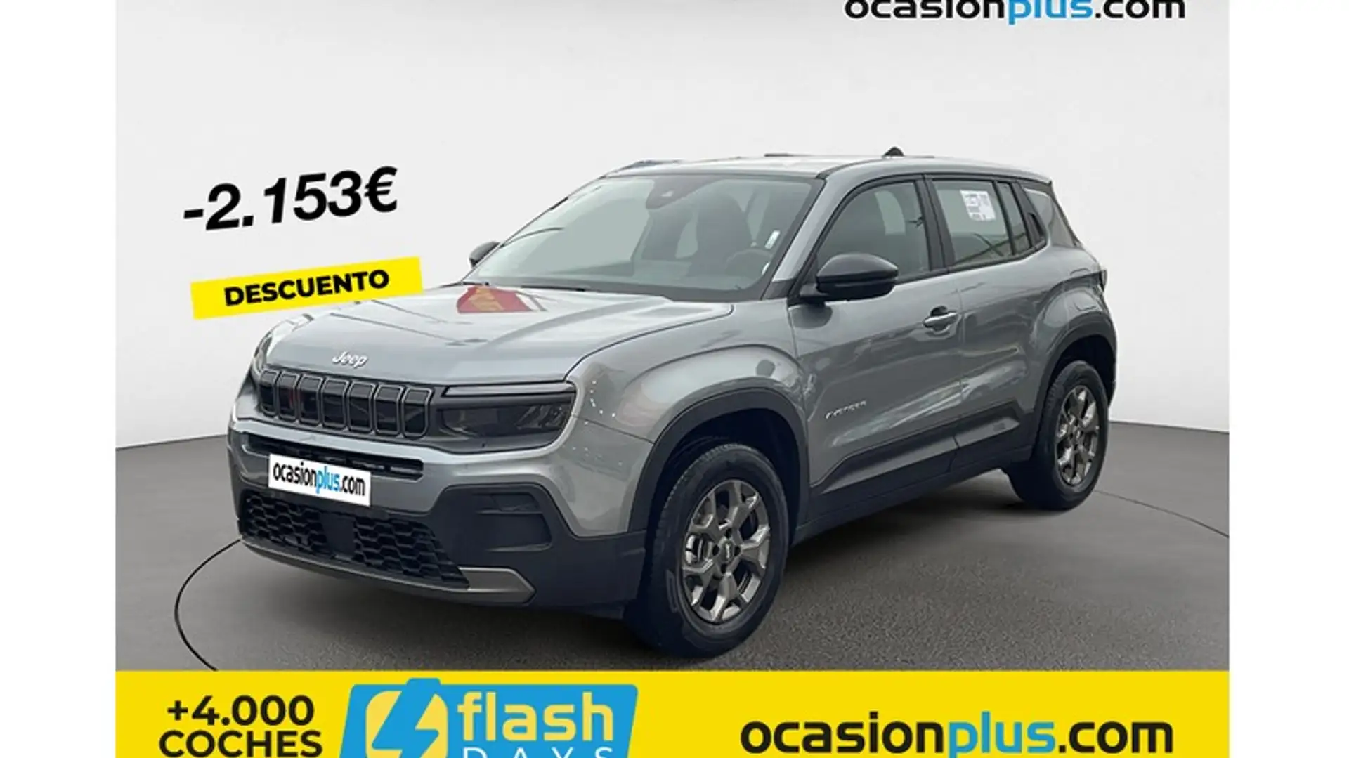 Jeep Avenger 1.2 Longitude 100 Gris - 1