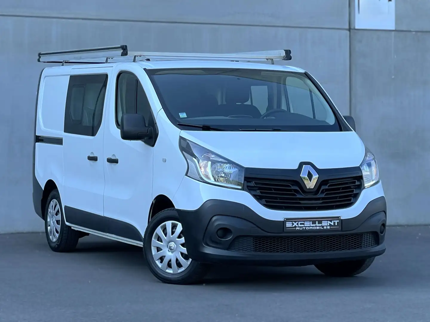 Renault Trafic 1.6 dCi /DOUBLE CABIN/BLUETOOTH/GPS/GARANTIE 12 M Blanc - 2