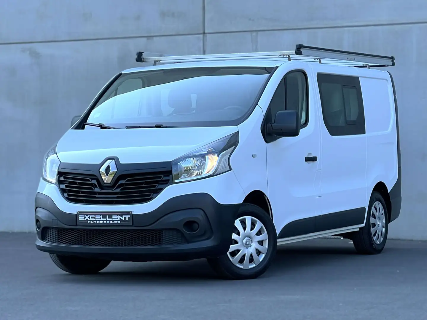 Renault Trafic 1.6 dCi /DOUBLE CABIN/BLUETOOTH/GPS/GARANTIE 12 M Blanc - 1