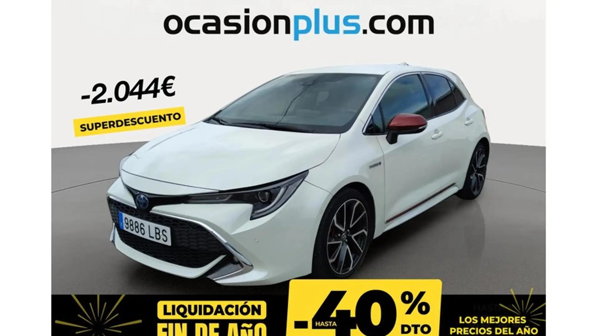 Toyota Corolla 180H Advance Blanc - 1